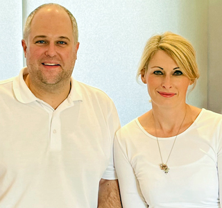 Dr. med. Tonia Schopphoven-Frank und Ilja Pinckaers
